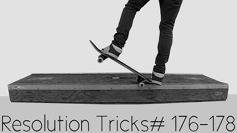 Tricks 176-178: FS 50-50 FS 180, FS 5-0, FS 50-50 Kickflip Out