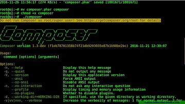 How To Install and Use Composer on Ubuntu 16