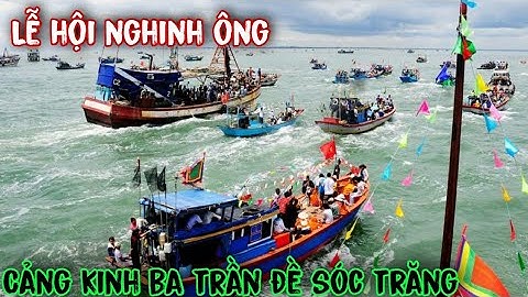 Lễ hội nghinh ông làng cá kinh ba cảng trần đề sóc trăng