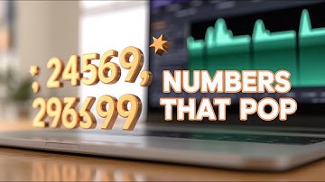 How to ANIMATE NUMBERS in After Effects | Add Commas, Decimals and Signs