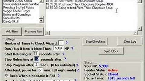 Neopets Kad Feeder (HiddenBelow) FREE