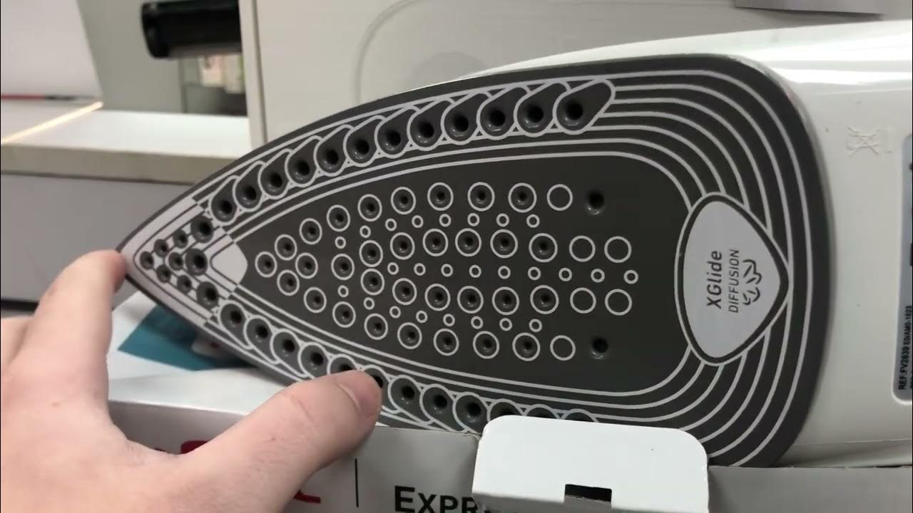 Утюг Tefal fv2839 - YouTube