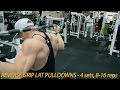 Josef rakich back workout