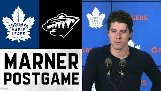 Mitch Marner Post Game | Toronto Maple Leafs vs Minnesota Wild | February 24, 2022