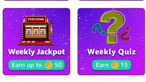 Amazon Weekly Quiz | Fz Coins | January 2023 | Earn 15 Coins | Today Answers | Amazon Pay Balance