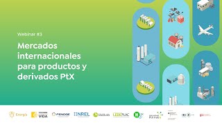 #Webinar: Mercados internacionales para productos y derivados PtX