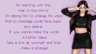 Camila Cabello - Man In The Mirror | Michael Jackson (Lyrics)