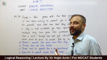 LOGICAL DEDUCTION || LOGICAL REASONING