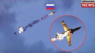 Ukraine Shot Down Russian SU-25 Fighter Jets Video Footage