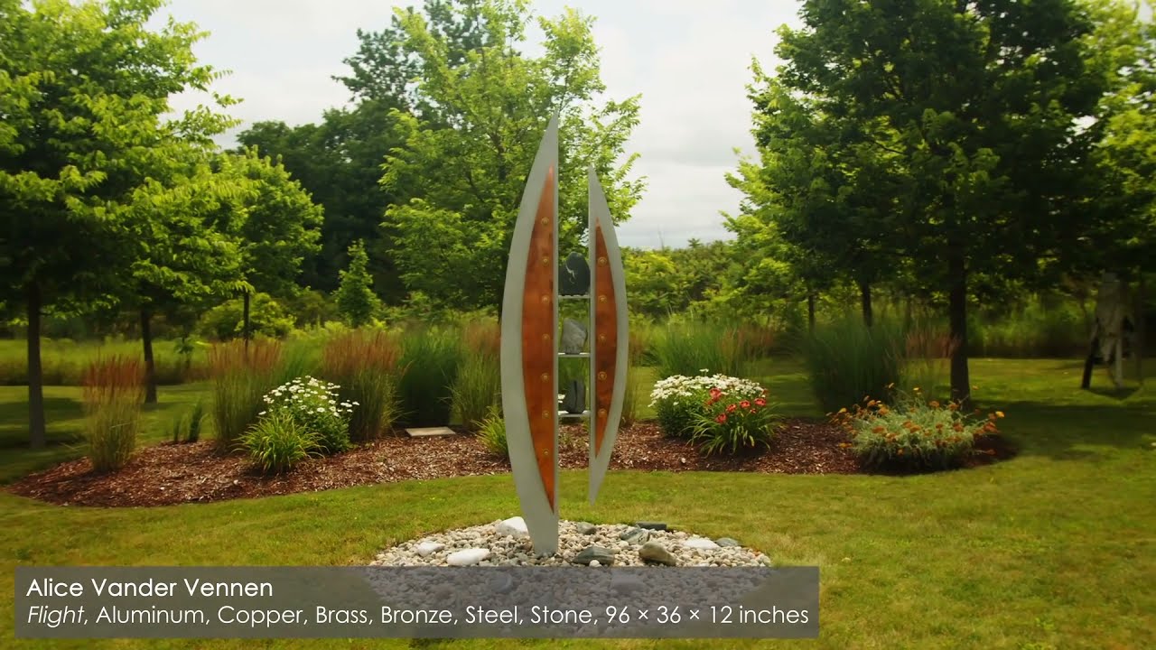Flight by Alice Vander Vennen at Oeno Sculpture Garden in Prince Edward County