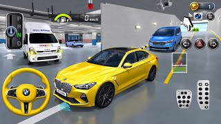 NEW BMW EV 🚘 & Old Kia Carnival Car Parking Challenge 😱 | Police Car vs Ambulance | 3D Driving Class screenshot 1