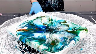 AMAZING Acrylic Bloom and Spin~Testing TLP Pigments~Acrylic Pouring~Fluid Art~308