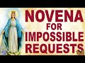  novena prayer for impossible requests  complete 3 impossible request same time  novena prayer