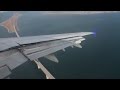 SAS Scandinavian Airlines A321 Oslo-Copenhagen Takeoff, Inflight, Crosswind & Unusual Landing RWY30