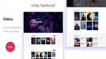Vidco - Digital Content Download HTML Template | Themeforest Website Templates and Themes