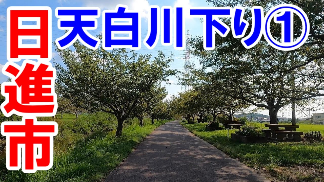 【365日 名古屋旅】名古屋市を流れる天白川を源流から平針を目指す①。ひたすら天白川沿いを走るだけの動画。マムシの横を通過して、慌てふためくジ ...