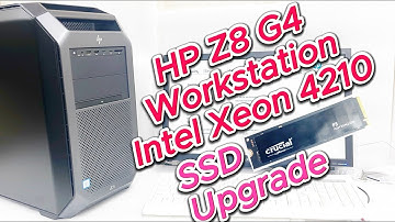 HP Z8 G4 Workstation Intel Xeon 4210 SSD Upgrade | Z3Z16AV | Easy Upgrade Guide