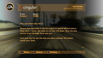 NFSMW 120Fps 4K - Challenging Ronald McCrea aka Ronnie  Blacklist NO3 RAZOR IS SCARED send me SMS