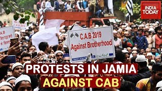 Students Of Jamia Milia University Stage Protests Against CAB | Watch Live