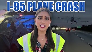 WOW | Watch plane crash into car on Interstate 95 in Central Florida