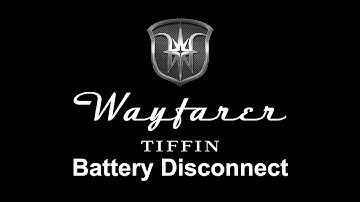 How-To | 2020 Wayfarer 25 RW Battery Disconnect