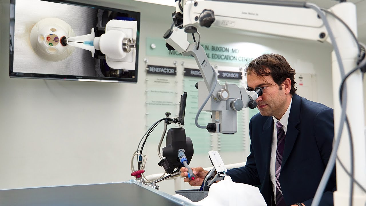 NYEE Pioneers the First Clinical Robotic Interventional System for Ocular Surgery in America