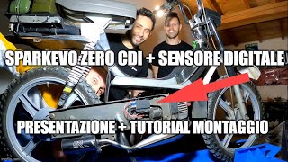 ACCENSIONE SparkEVO ZERO CDI + SENSORE DIGITALE SENZA PUNTINE - Presentazione  + tutorial montaggio screenshot 2