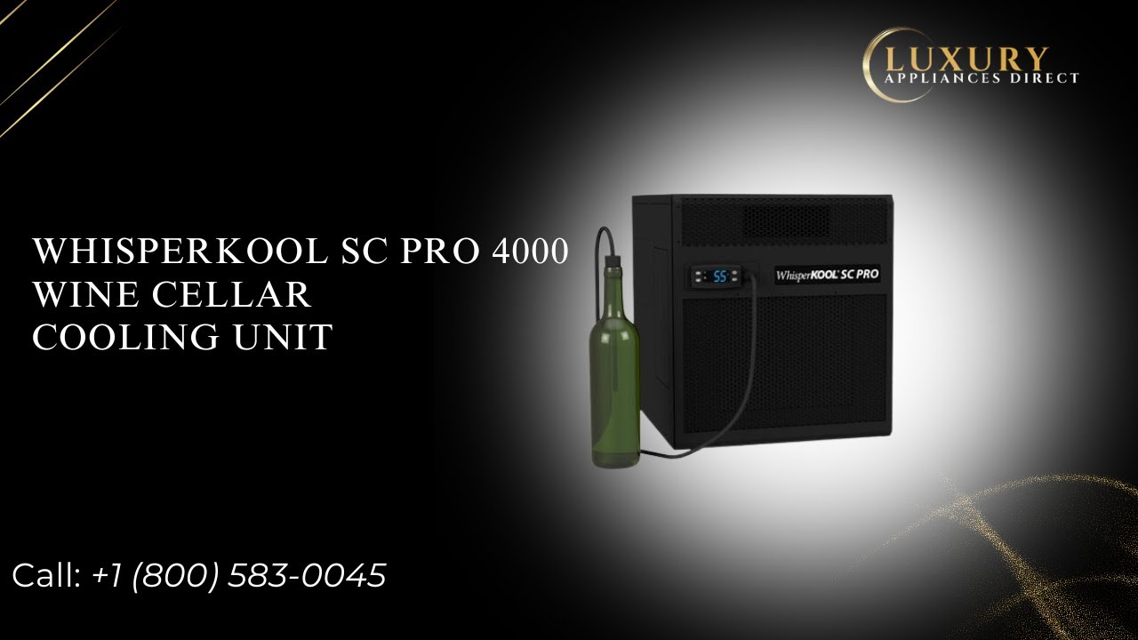 WhisperKOOL SC PRO 4000 Wine Cellar Cooling Unit