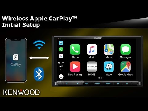 KENWOOD Wireless Apple CarPlay Initial Setup