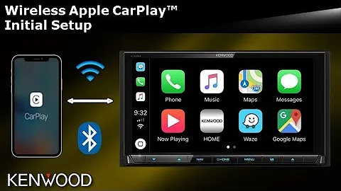 KENWOOD Wireless Apple CarPlay Initial Setup
