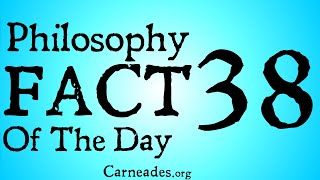 Philosophy Fact of the Day 38 #Shorts