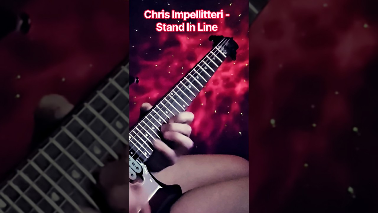 Chris Impellitteri - Stand In Line (Solo) #guitar #solo