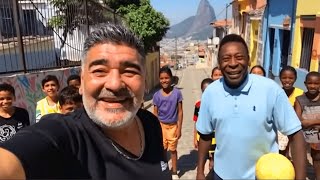 Pelé & Maradona ⚽ Legends Reborn in Rio🌴 | Sora AI Brings Legends Back to Life🌅🇧🇷