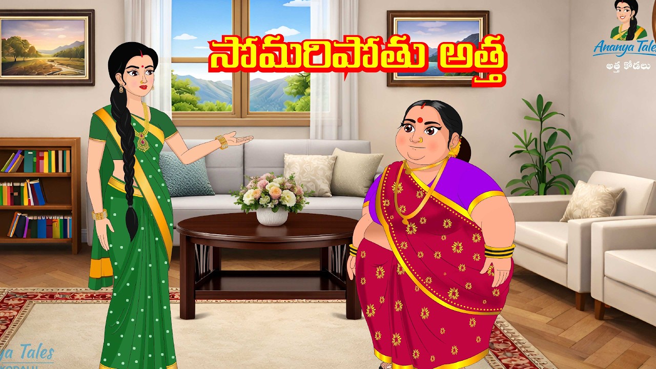 సోమరిపోతు అత్త | Somaripothu Atta | Atha Kodalu| Telugu stories| Telugu Kathalu|Telugu Moral stories
