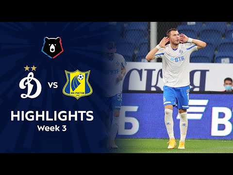 Dinamo Moscow Rostov Goals And Highlights