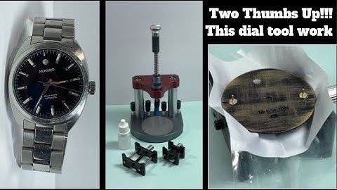 Broken watch dial feet repair with a milling tool bought from eBay==UnBoxing & Review: Does it work?