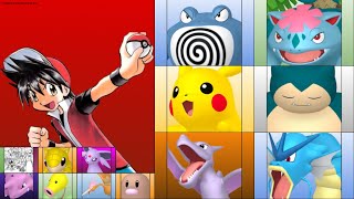 All Current Pokemon Adventure Pokedex Holder’s teams