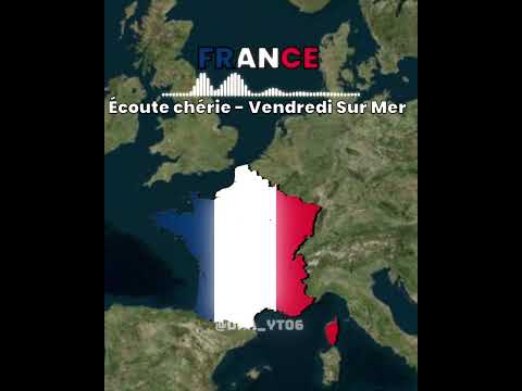 أشهر اغنية من كل دولة الجزء01 تصميمي Edit Countryballs اكسبلور انميشن ترند فرنسا France