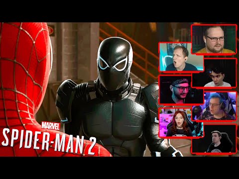 Видео: Реакция Летсплейщиков на Агента Венома | Marvel's Spider-Man 2