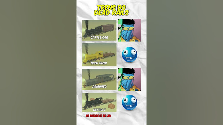 OS TRENS DO DEAD RAILS 😈😱  #deadrails #roblox #memes