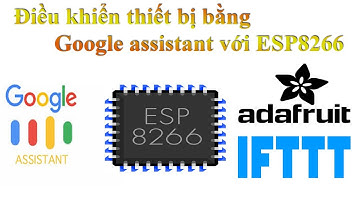 Google assistant home automation iot nodemcu esp8266