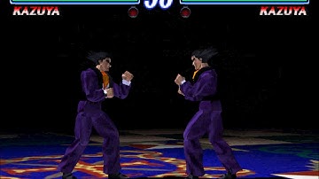 Tekken 2 [PS1] - play as CPU Kazuya (old)