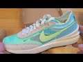 UNBOXING Nike Waffle One Aqua Blue - Perfect Summer Sneaker To Show Off Your Fire Socks #Lowheat