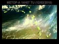 Vue par satellite lexplosion du volcan montserrat guadeloupe