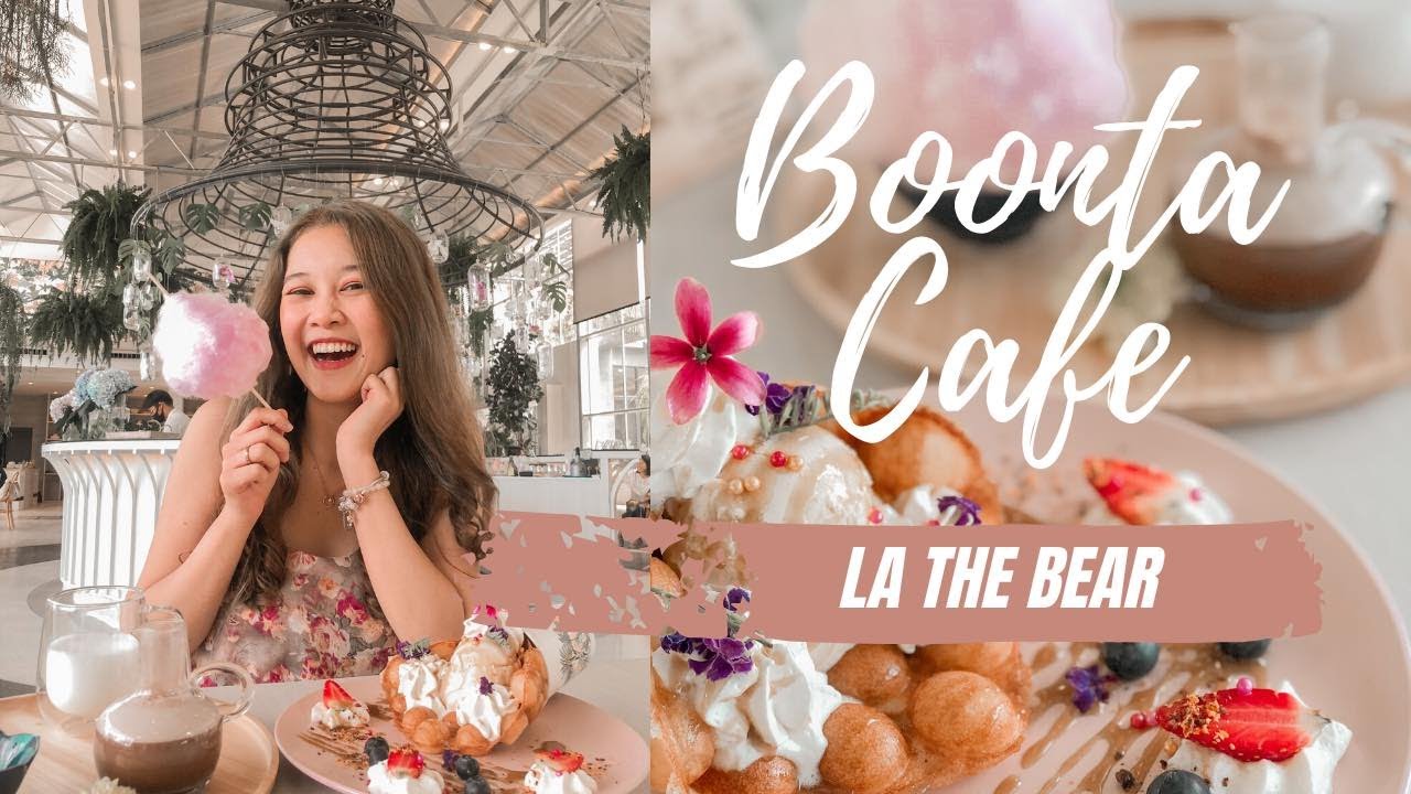 Cafe Vlog 🌷 | Boonta flower & cafe คาเฟ่ดอกไม้สไตล์ลูกคุณ แถวบางกรวยก็มีหรอ?!