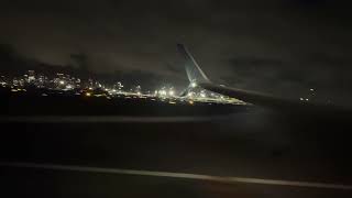Delta Airlines Flight 4982 Landing Into Boston Logan Airport Boston MA