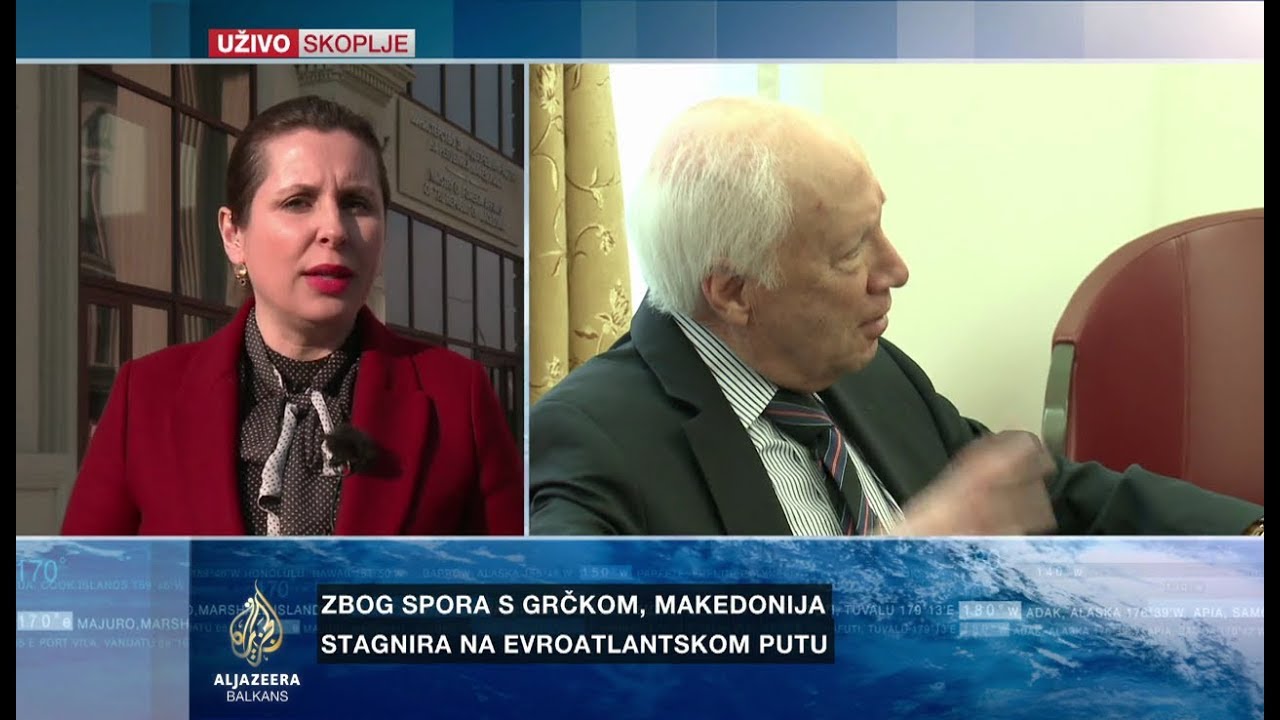 Smilevska عن زيارة نيميتز إلى سكوبيي