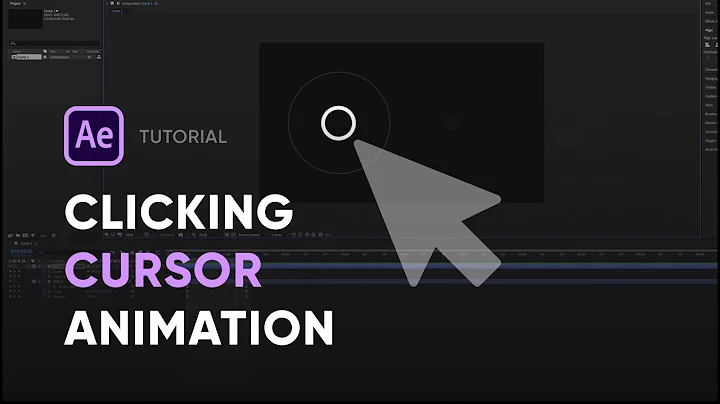 Clicking Cursor Animation Tutorial After Effects