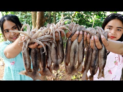 fry-squid-with-kaffir-lime-leaves-recipe---cooking-squids---my-food-my-lifestyle