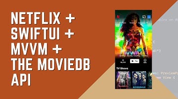Netflix + SwiftUI + MVVM + The MovieDB API